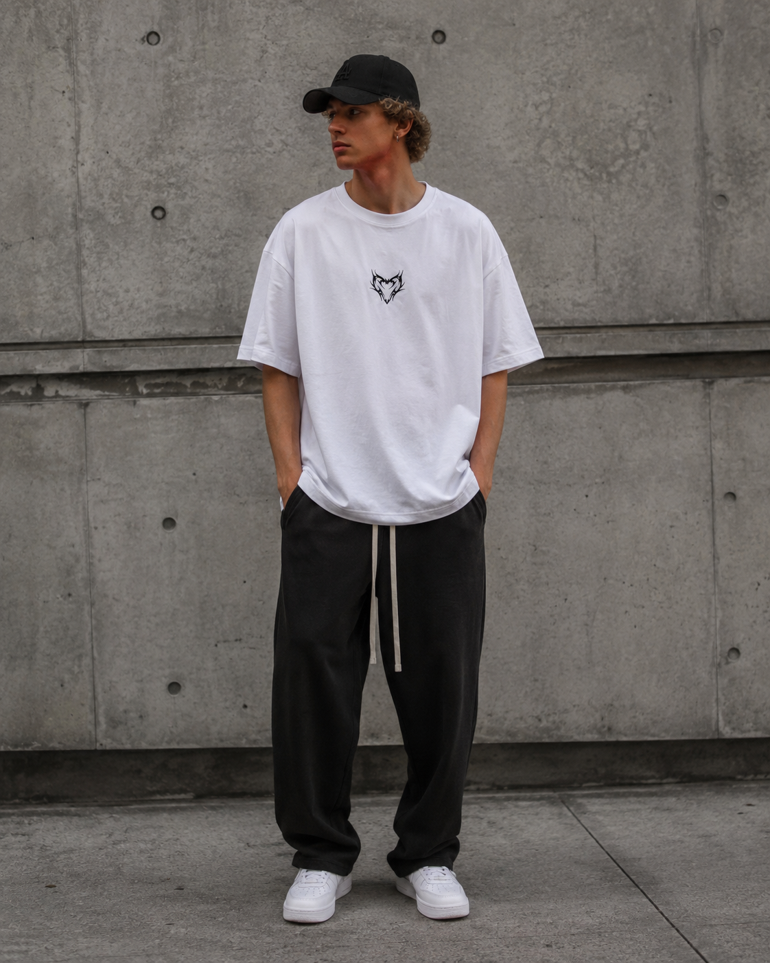 Remera Oversize - Corazón